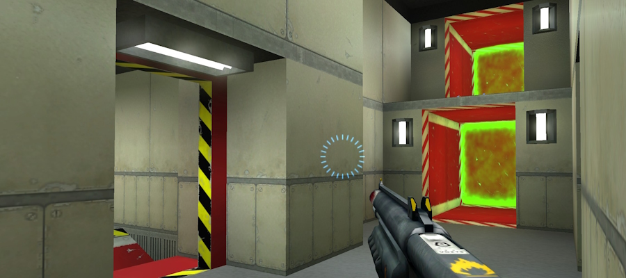 Drunk Tank mod's player POV.